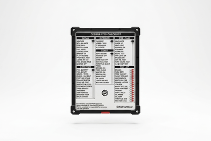 PFG Tactile Checklist